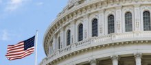 Capitol Building with Flag