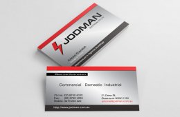 Electrical business Cards